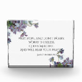 Pray, Hope & Don't maakt zich geen zorgen over Sin Fotoblokken (Voorkant)