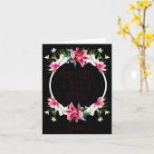 Pray Hope Dont Worry Padre O Prayer Of Calm  Kaart (Gele Bloem)