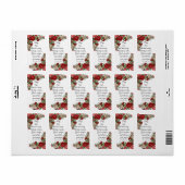 Pray Hope en Don't Worry St. Padre Pio Etiket (Full Sheet)