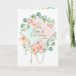 Pray Hope maakt Padre Pio niet zorgen Kaart