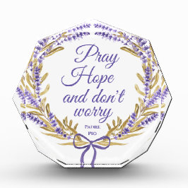 Pray Hope maakt zich geen zorgen over Inspirerend  Fotoblokken