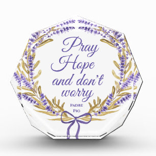 Pray Hope maakt zich geen zorgen over Inspirerend  Fotoblokken