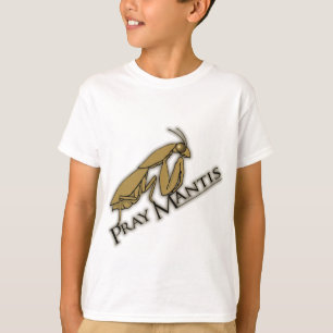 Pray Mantis brown boys insect t t-shirt