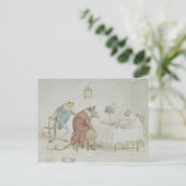 Pray, Miss Mouse, wil je ons wat bier geven? Briefkaart (Staand voorkant)