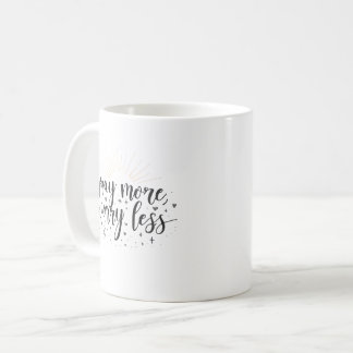 Pray More Worry Less Mug Koffiemok