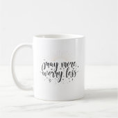Pray More Worry Less Mug Koffiemok (Links)