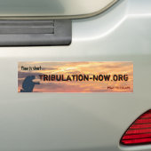 Pray om te ontsnappen bumpersticker (Op auto)