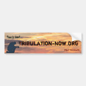 Pray om te ontsnappen bumpersticker (Voorkant)