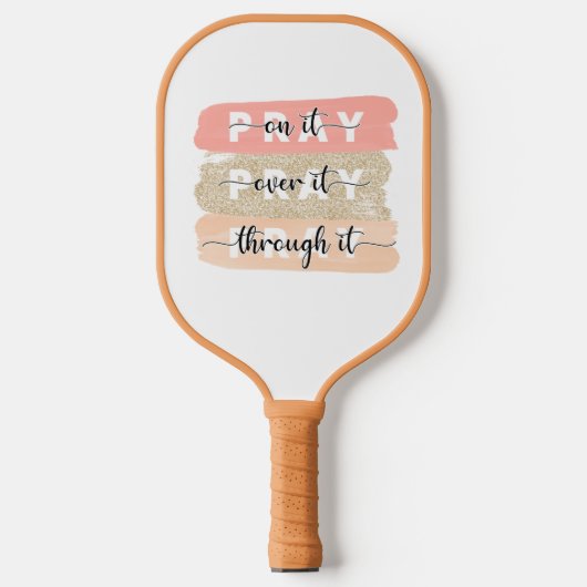 Pray on it Pickle Pickleball Paddle (Voorkant)