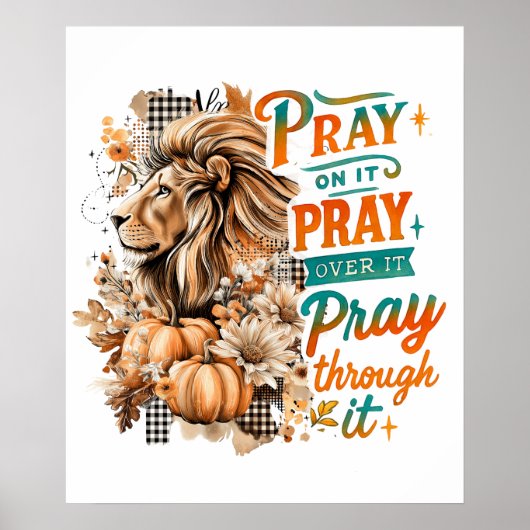 Pray On It....  Poster (Voorkant)