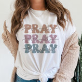 Pray on it Pray Over it Christelijk Quote Religieu T-shirt