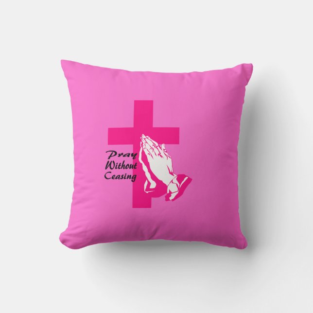 Pray Pillow Kussen (Voorkant)