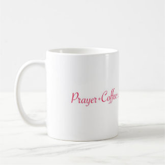 Pray plus koffie koffiemok
