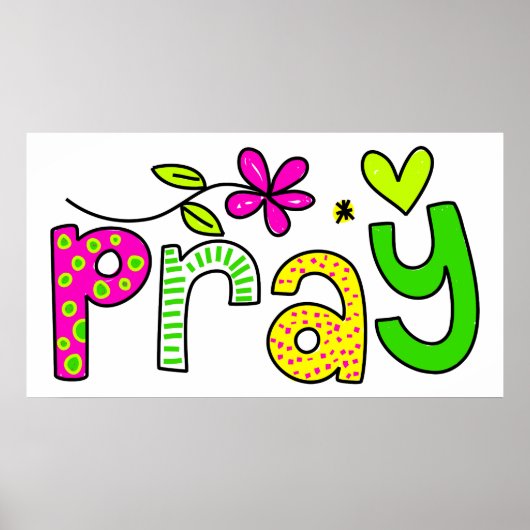 Pray Poster (Voorkant)