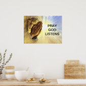 Pray Poster (Keuken)