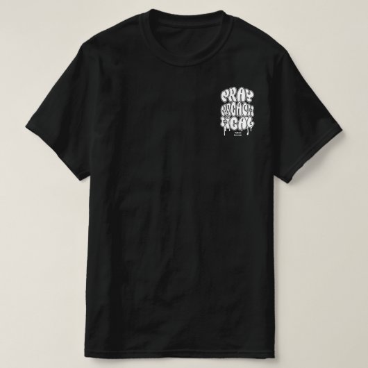 Pray, Preach, Heal Heren T-shirt (Design voorkant)