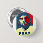 PRAY RONDE BUTTON 5,7 CM (Voorkant /achterkant)
