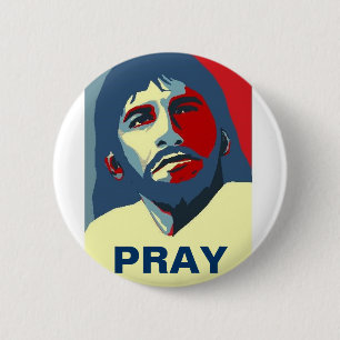 PRAY RONDE BUTTON 5,7 CM