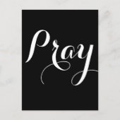  PRAY-scriptletters | Briefkaart (Voorkant)
