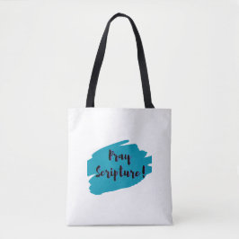 Pray Scripture Totebag Tote Bag