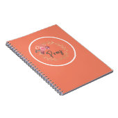 Pray Scripture with Colorful Watercolor Flowers Notitieboek (Rechterzijde)