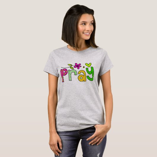 Pray T-shirt (Voorkant volledig)