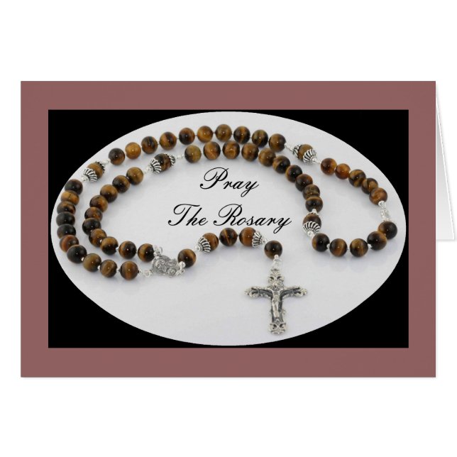 Pray the Rosary (Voorkant Horizontaal)