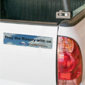 Pray the Rosary Bumpersticker (Op Truck)