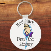Pray the Rosary Sleutelhanger (Voorkant)