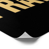 Pray The Word Pray On A Tee  Poster (Hoek)