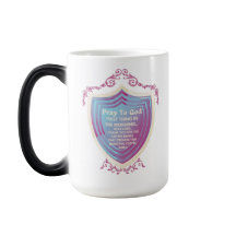 Pray to God Blue Design Morph Mok