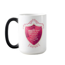 Pray to God Snoep Apple Pink Design Morph Mok