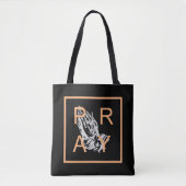 PRAY TOTE BAG (Voorkant)