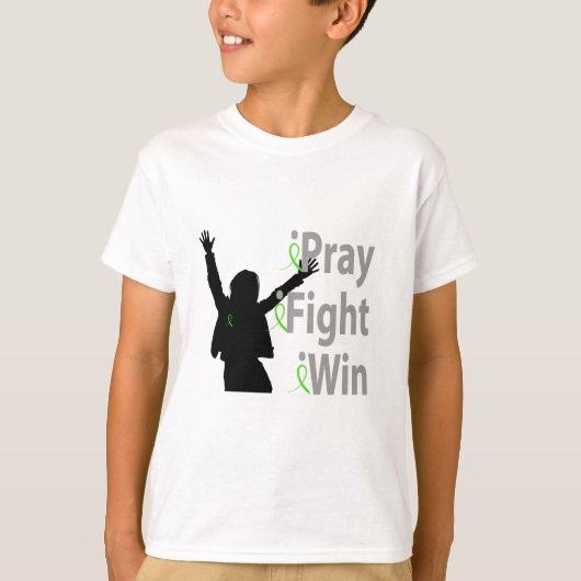 Pray. Vecht. iWin. T-shirt (Voorkant)