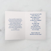 PRAY VOOR AMERIKA-Wenskaart Bedankkaart (Binnen)