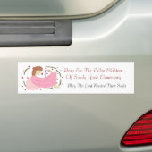 PRAY VOOR DE VALS KINDEREN VAN SANDY HOOK... BUMPERSTICKER (Op auto)
