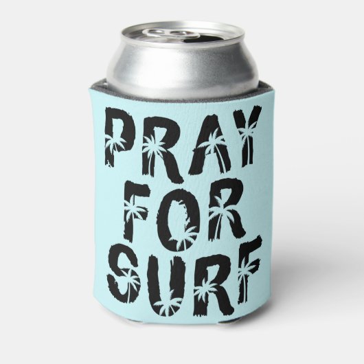 Pray voor een overvloed aan overvloed blikjeskoeler (Blikje Achterkant)