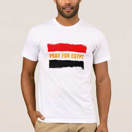 Pray voor Egypte T-shirt (Voorkant)