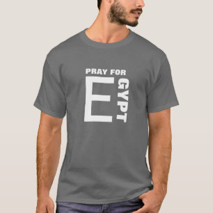 PRAY VOOR EGYPTE T-SHIRT