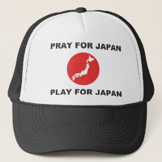 PRAY VOOR JAPAN, SPEL VOOR JAPAN. TRUCKER PET