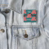 PRAY VOOR JAPAN VIERKANTE BUTTON 5,1 CM (In situ)
