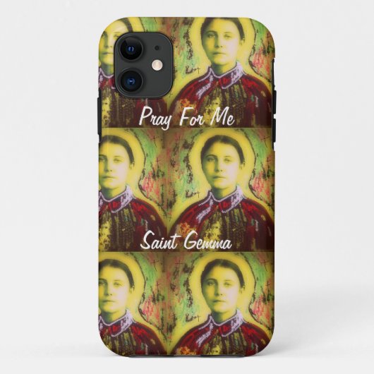 PRAY VOOR ME SAINT GEMMA Case-Mate iPhone CASE (Achterkant)
