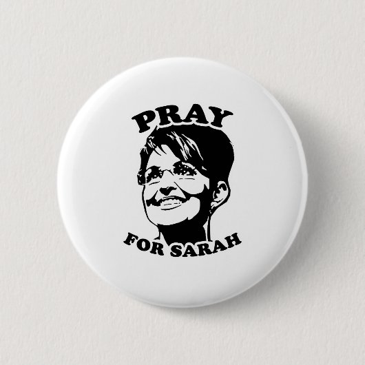 Pray voor Sarah Ronde Button 5,7 Cm (Voorkant)