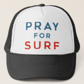 Pray voor Surf Trucker Pet (Voorkant)