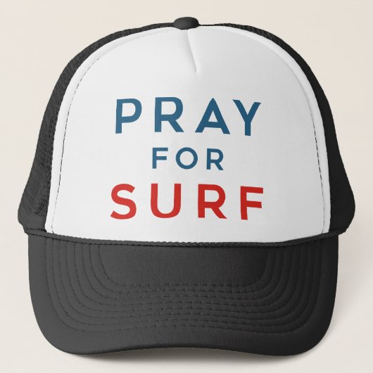 Pray voor Surf Trucker Pet (Voorkant)