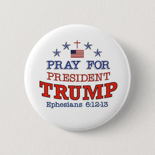 PRAY VOOR TRUMP Button (Voorkant)