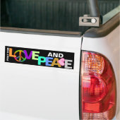 PRAY VOOR VERLIES EN VREDE BUMPERSTICKER (Op Truck)