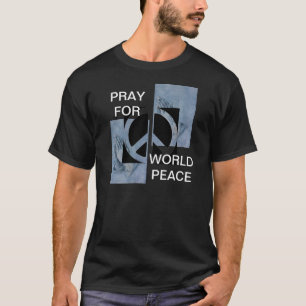 PRAY VOOR WERELDVREDE T-SHIRT