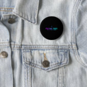 Pray Wait Trust God Has A Plan Gradient Cross  Ronde Button 5,7 Cm (In situ)