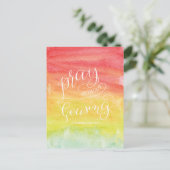 Pray zonder Briefkaart te stoppen (Staand voorkant)